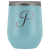 # Monogrammed Wine Tumbler - P