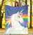 # Unicorn Blanket Made From Ultra Soft Fleece